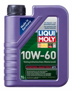 Моторное масло Liqui Moly Synthoil Race Tech GT1 SAE 10w60, 1л